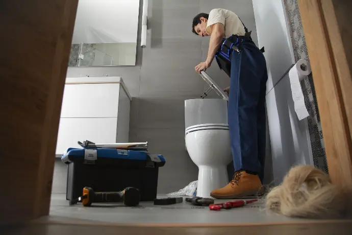 Raccordement sanitaires et robinetterie